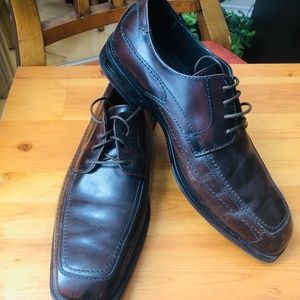 Alfani Mens Brown Dress Shoe